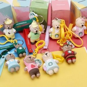 Starbucks Limited Coffee Bear Key Chain